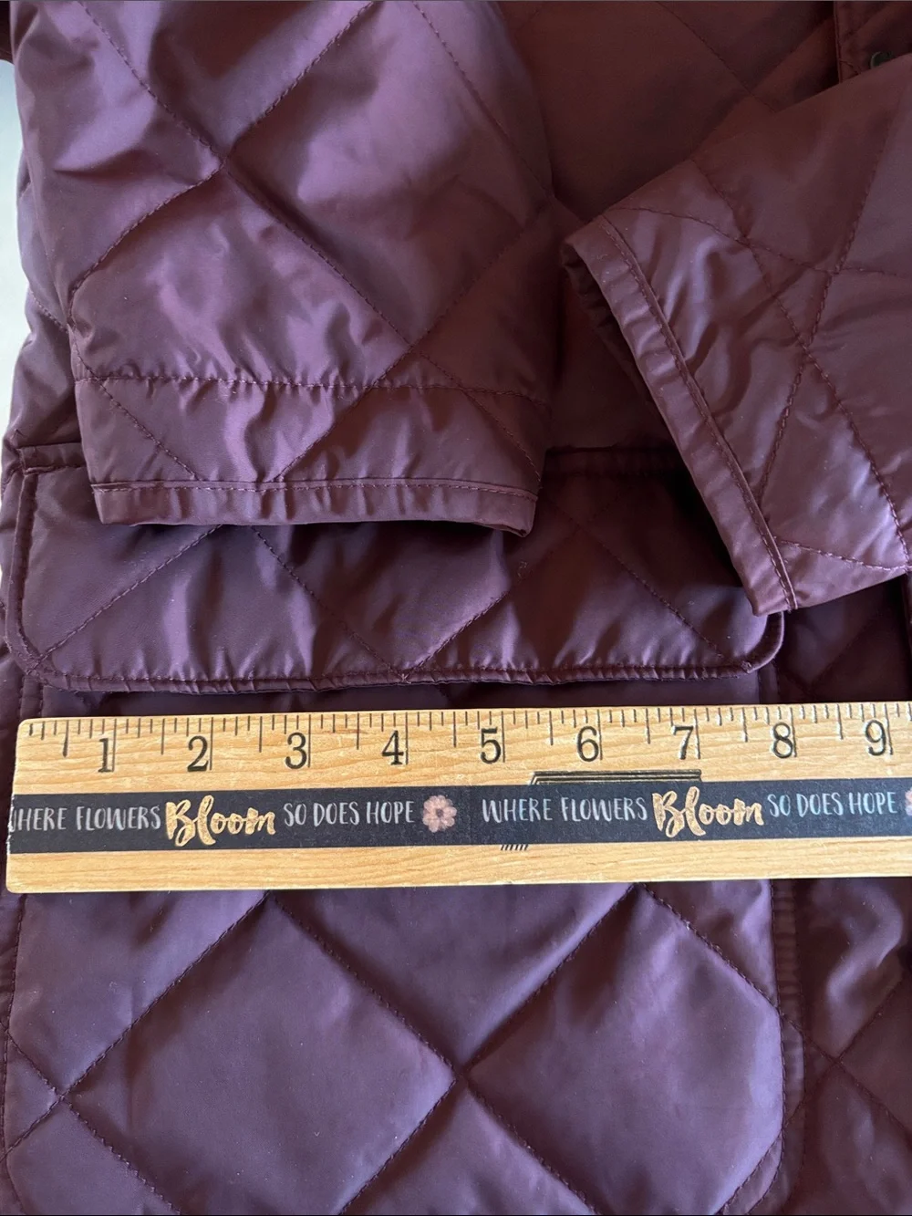 Polo Ralph Lauren Quilted Jacket Size L Riding Maroon Vtg Lined Polo Barn Jacket